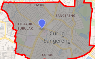 Peta lengkap wilayah Desa Curug Sangereng